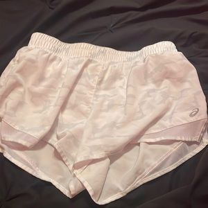 ASICS white camo shorts